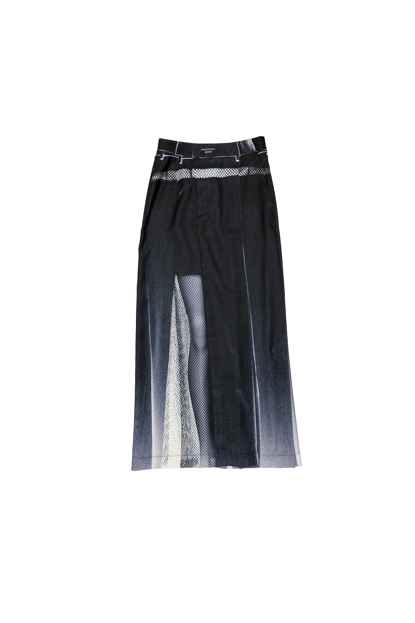 Black Photocopy Series Skirt