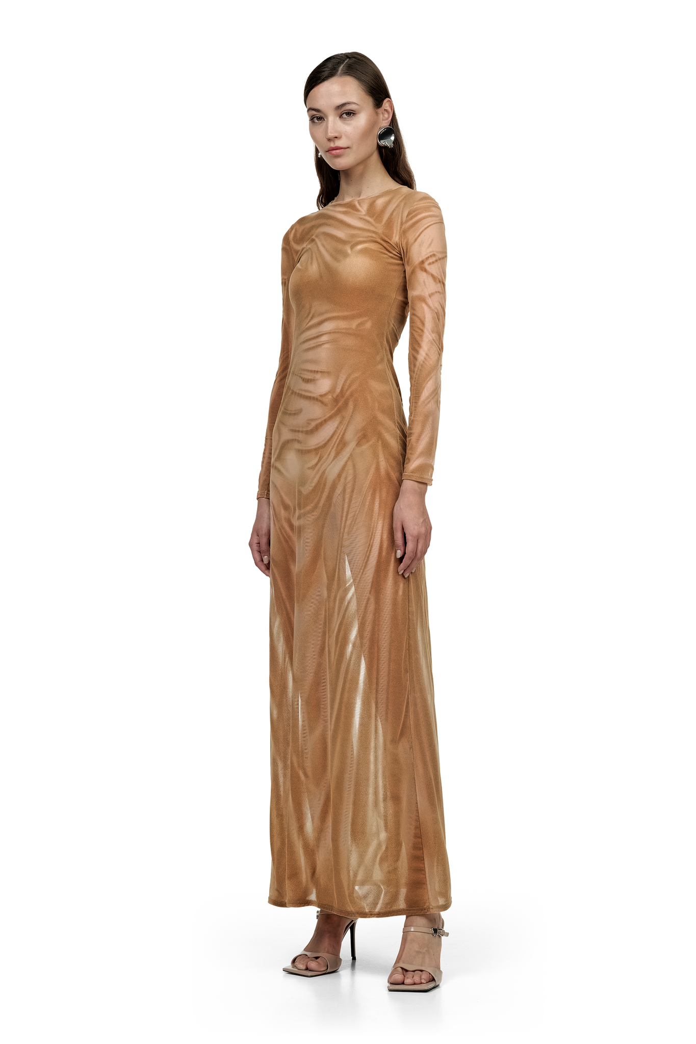 Desert Velvet Wetlook Dress