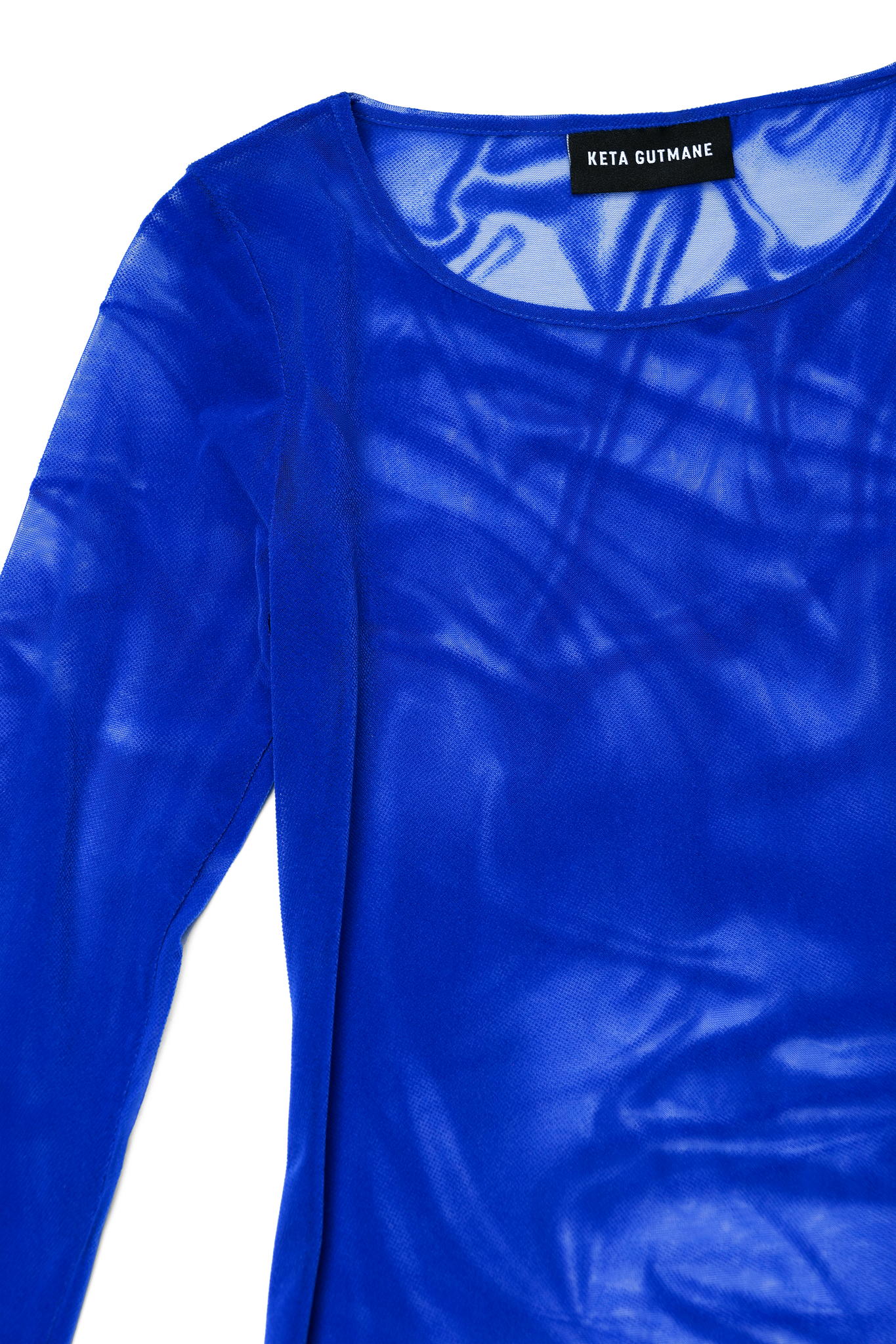 Royal blue Velvet Wetlook Dress  KETA GUTMANE
