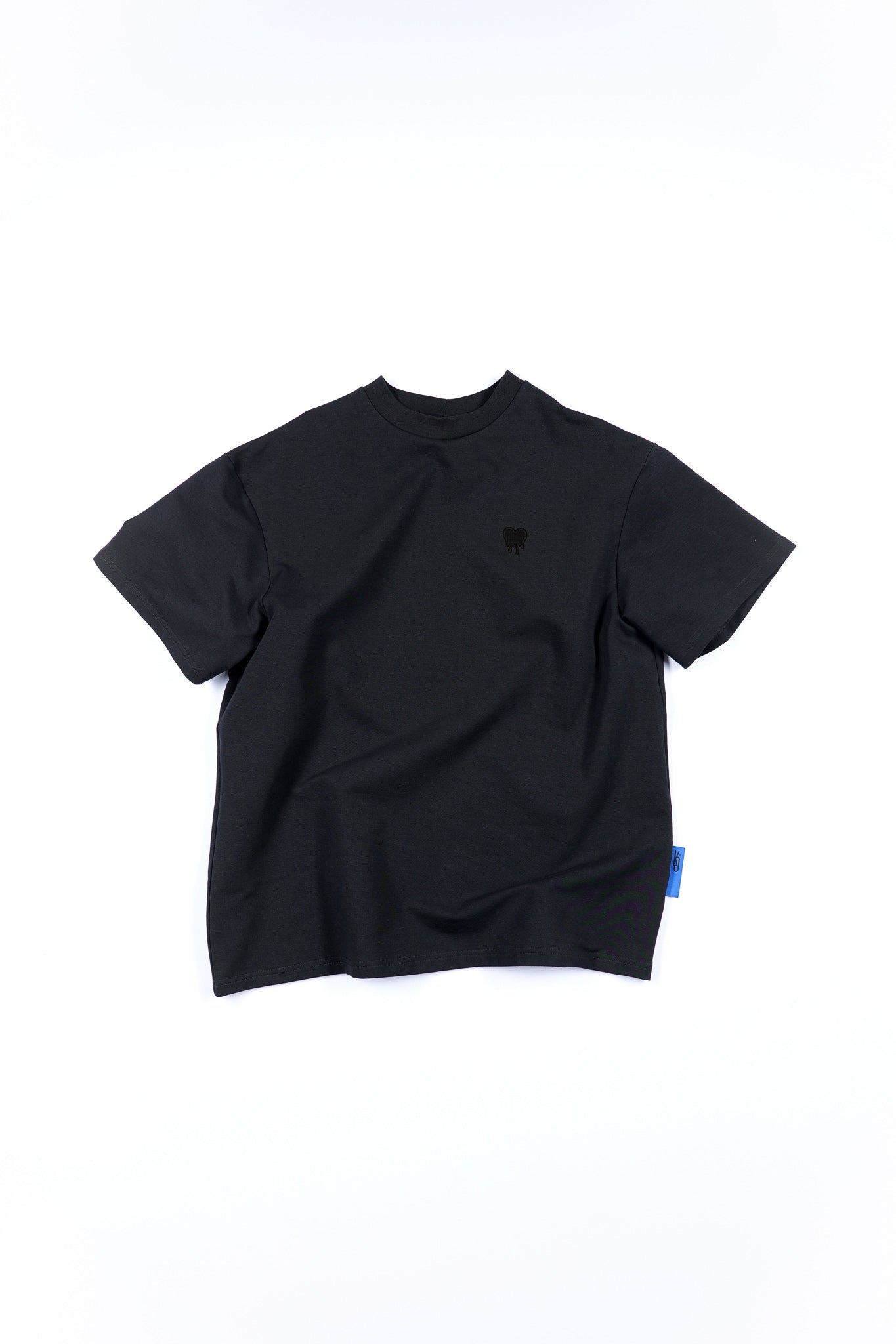 Black Melting-heart wide fit T-Shirt